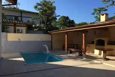 Image de Perola Itamambuca 7 chambres à coucher, climatisation, piscine, piscine, 4ème maison de sable