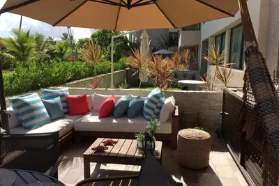 Image de Appartement 2 qtos, copropriété Ecolife, jardin privé, barbecue et brasserie