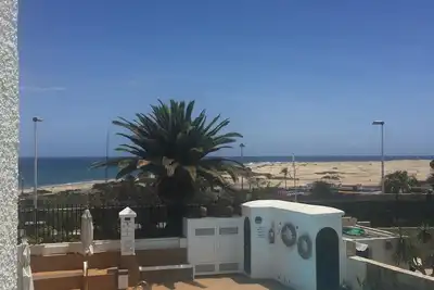 Image de Apt en bord de mer avec vue imprenable sur la mer / les dunes - 1ère ligne Promenade de la plage-Endroit calme