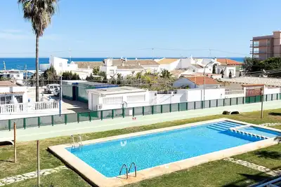 Image de Bel appartement pour 6 personnes avec piscine, climatisation, Wifi, Tv et terrasse