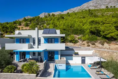 Image de Villa Allegra avec piscine chauffée, plage de sable 300m