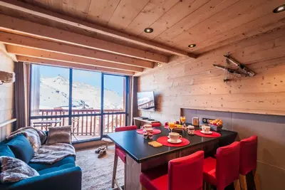 Image de Val Thorens-Cosy Duplex 3 chambres pied des pistes avec Vue Si338 ****