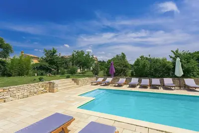 Image de Maison de vacances privée avec piscine privée, Wifi, Tv, terrasse, vue panoramique, parking