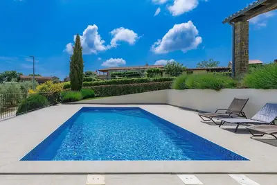 Maison de vacances privée avec climatisation, piscine privée, Wifi, Tv, terrasse, vue panoramique