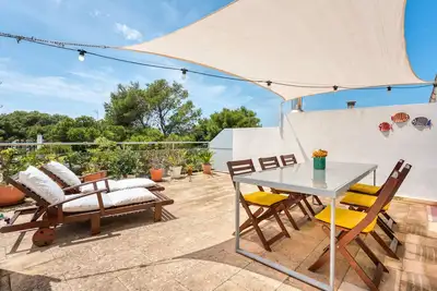 Image de Duplex Attique Spectaculaire Avec Terrasses, Piscine Et Vues Sur La Mer À Ciutadella