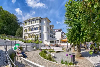 Image de Maison à la mer, app véranda. 5, près de la plage - App. avec 1 Sz u. Lit supplémentaire 3. /4. P.