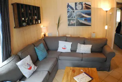 Image de Maison de plage avec sauna, bain à remous et cheminée, à environ 35 mètres de la plage de sable