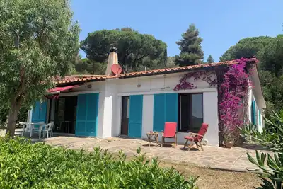 Maison avec vue mer, une oasis et pourtant centrale, grand jardin clos, WiFi