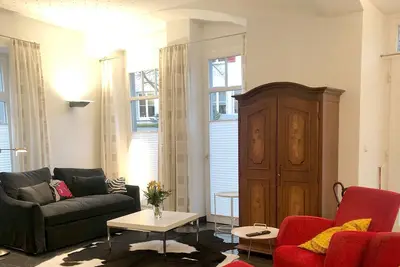 Image de Studio confortable sur l'île de Lindau dans une ancienne maison de ville. Dans la vraie vie.