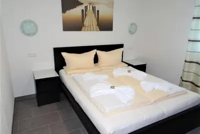 Image de Deluxe Apartment, 86qm, Balkon, 2 Schlafzimmer, max. 8 Personen