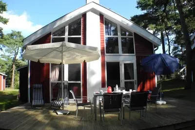 Image de 70 m de la plage, sauna, jacuzzi, cheminée