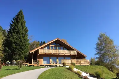 Image de Nature, lisière de forêt, ruisseau, confort, bbq, sauna, wifi, billard, borne charge