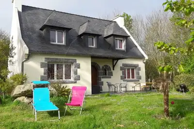 Image de Belle villa neo bretonne vue sur mer à Tréompan