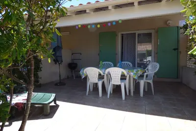 Image de Portiragnes Plage Villa 4\/5 pers dans résidence. Piscine et parking Plage:150m