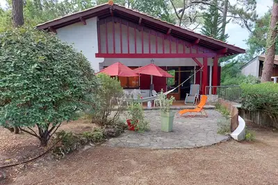 Image de Maison pour 6 personnes, vue partielle sur le Bassin, jardin fermé, proche Océan