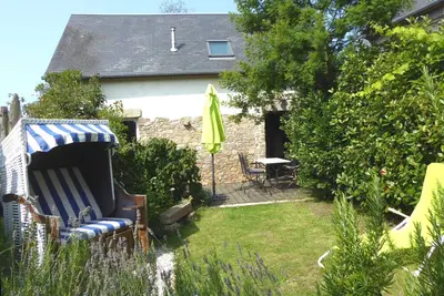 Image de La Charronnerie-Pirou-2km mer-Gîte 3*** pour 2 pers. Non-fumeur- Wifi- Lit à eau