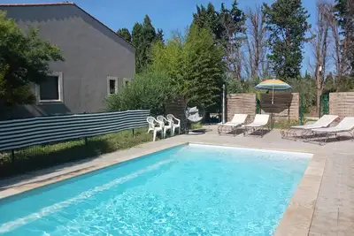 Image de Villa Independante avec Piscine dans  Domaine Agricole Biologique