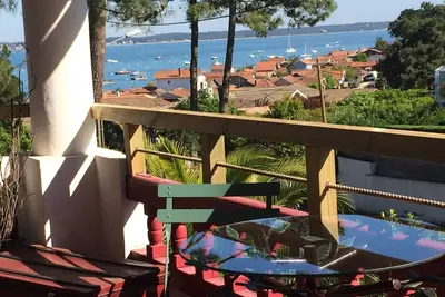 Image de Villa De Charme au Canon Cap-Ferret, Superbe Vue Bassin D'Arcachon