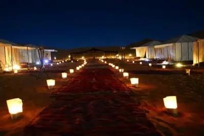 Image de Sweet Merzouga, tentes de luxe dans le desert.