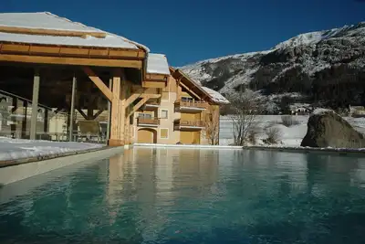 Image de Chalet-Appart Standing 6 à 8p. Pied des pistes + Piscine Sauna Hammam à Serreche