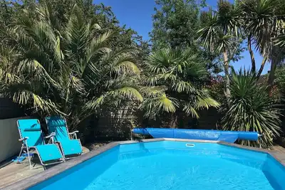 Image de Villa du marin, moderne, lumineuse entre Concarneau et Pont Aven Piscine chauffée