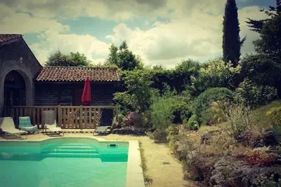 Image de Gîte 3 épis avec piscine, vignoble du Layon, 5 personnes, idéal pour famille.
