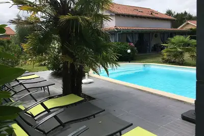 Image de Magnifique Villa Ossature Bois - 5mn Plage - Proche Mimizan