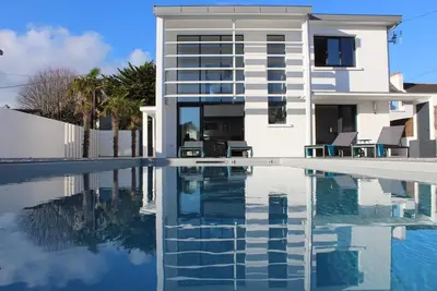 Image de Villa Alba Quiberon -Piscine extérieure Chauffée dès le 18\/04- Linge - parking