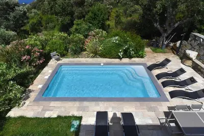 Image de Magnifique Villa avec piscine chauffée, à 900 mètres de la plage de Farinole