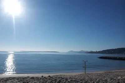Image de Cap d'Antibes Bord de mer, plage de la Garoupe