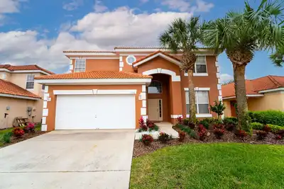Image de 6br / 4Master / 5. 5Bath / Piscine plein sud / Lanai / WiFi / Jeu / Disney