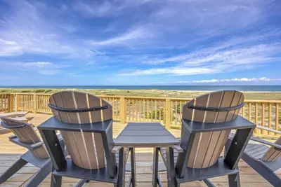 Image de Accueil Oceanfront spacieux à Avon w / ascenseur, bain à remous, vues luxuriantes, à pied de la plage