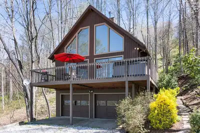 Image de Suzies Luxury Cabin Asheville Hot Tub vues n ° Biltmore du 2 au 10 août