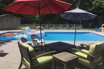 Image de Dernières minutes Location Hamptons - Très bien situé - Dégustations de vin et feuillage d'automne
