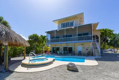 Image de Accueil piscine sur tranquille Cruikshank Island Summerland Key Florida