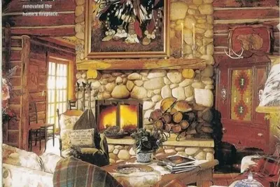 Image de Impressionnant magazine «Log Home Living» Accueil en ville Red Lodge