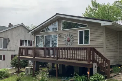 Image de Grand chalet dans le nord-est, en Pennsylvanie, et il est presque l'heure de la pêche à Steelhead!