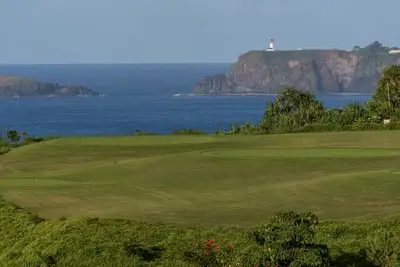Image de Condo calme avec l'océan, terrain de golf et vue sur la montagne