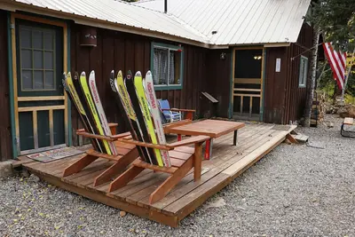 Image de Belle cabane au bord du lac 10 personnes - Utilisation gratuite de canoë et kayak! - Wifi