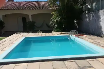 Image de Belle maison avec piscine et barbecue