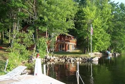 Image de Amazing Waterfront Rental Lake Winnipesaukee Nh On Bridged Island