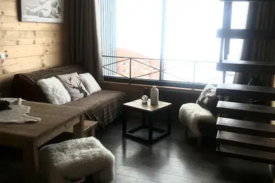 Image de espace, confort dans ce duplex de charme pour 6 personnes