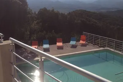 Image de Villa  Avec Piscine Proche St Florent Vue Panoramique Montagne Mer  Villages