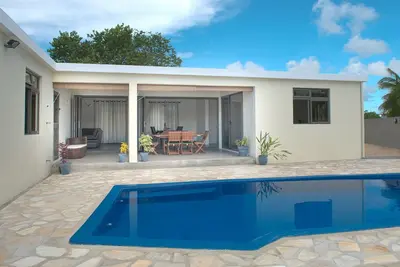 Image de Villa moderne, piscine privée, jardin, Bbq, pas loin de Grand Baie, Pereybere