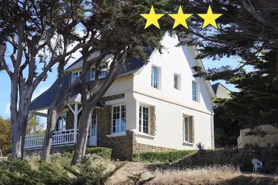 Image de Face à la mer avec vue exceptionnelle sur 140°\nsauna offert sous condition