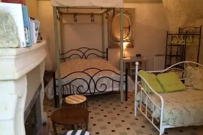 Image de Maison troglodîte originale en bord de Loire :  Les Troglos Verts
