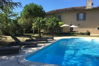 Image de Belle maison de charme ****en bord de rivière. Piscine privative