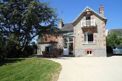 Image de Charmante maison de vacances avec grand jardin à proximité des plages.