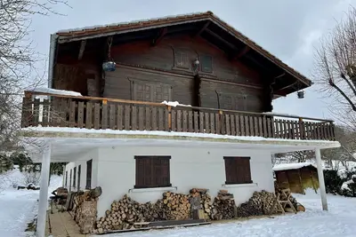 Image de Chalet savoyard entre lac et montage (10 pers) - St Paul en Chablais