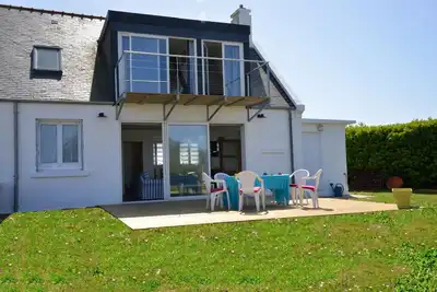 Image de Vue sur mer, 3 chambres, plages à pied à 5 mn, jardin, calme assuré.